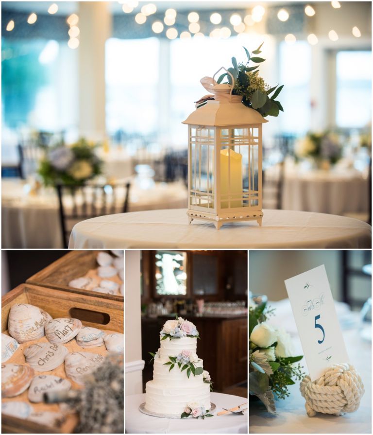 Eastern Shore Wedding St. Michaels, MD Melissa Grimes-Guy Photography Miles River Yacht Club ballroom decor  and details photos 