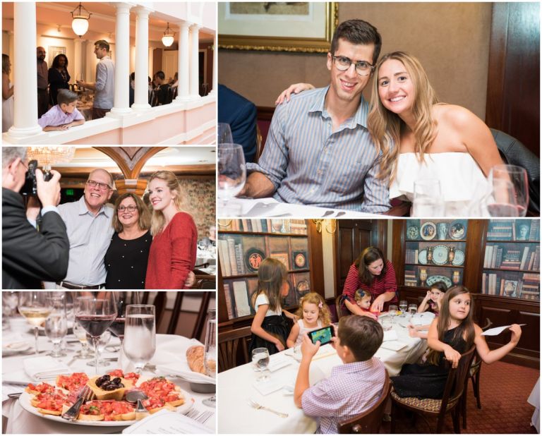 Baltimore Wedding rehearsal dinner at Aldo's in Little Italy by Melissa Grimes-Guy Photography